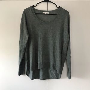 Madewell light sweater in blue green